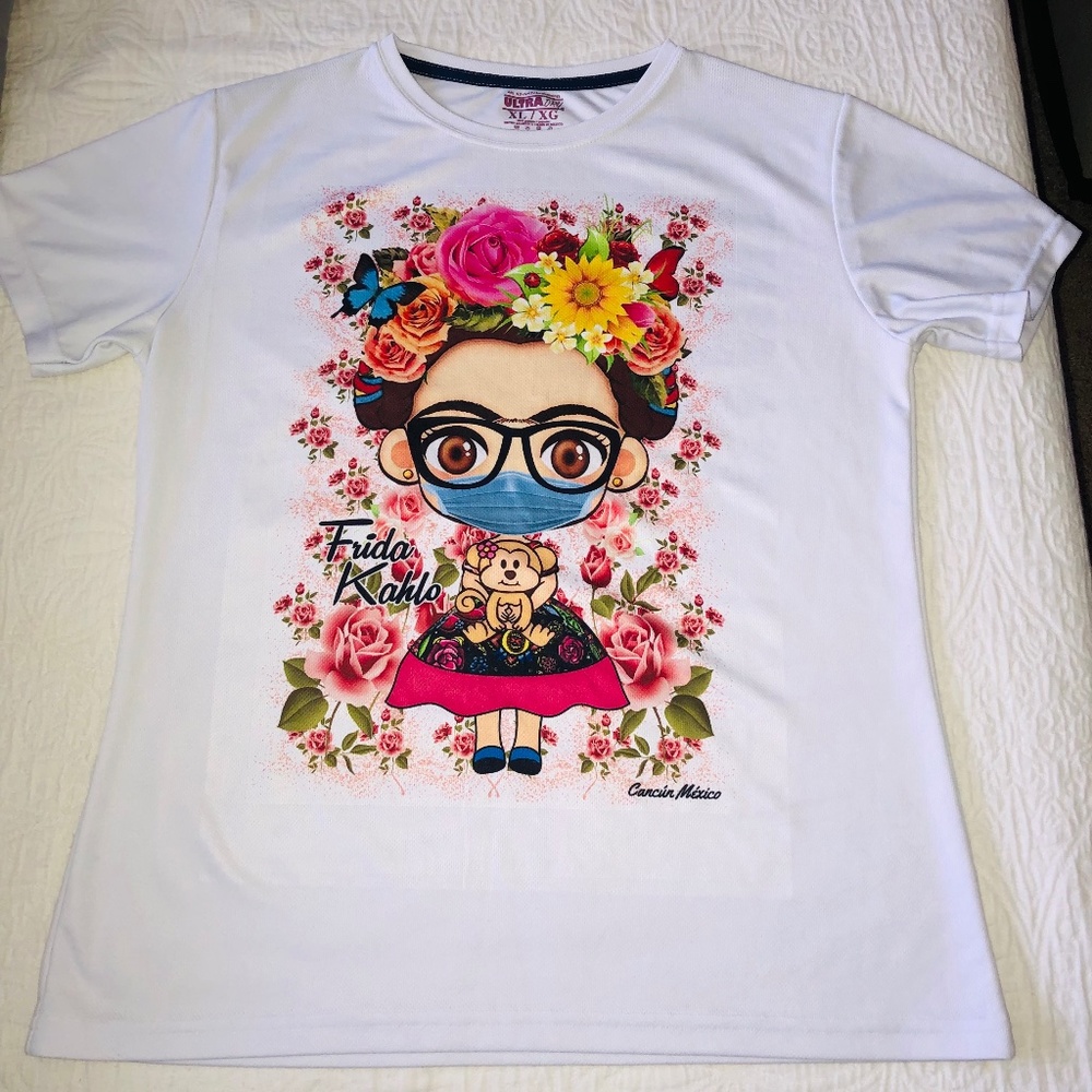 FRIDA KAHLO T Shirt Women Size XL